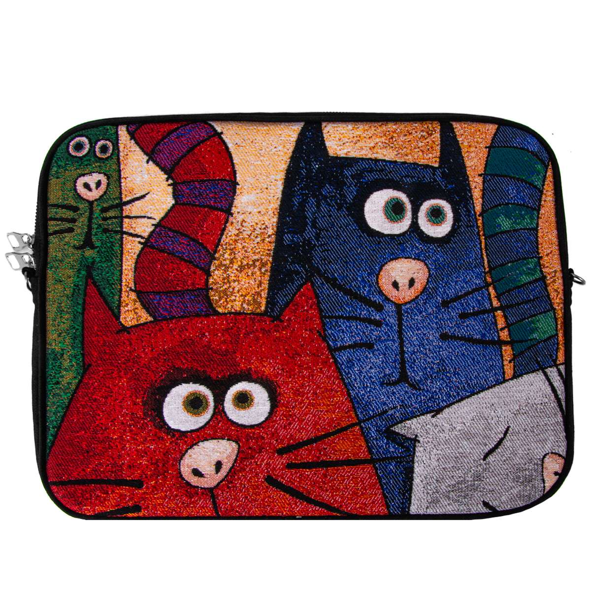 Authentic Tapestry Cat Patterned Laptop Bag