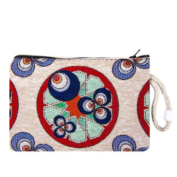 Authentic Tapestry Three-Eyed Patterned Wallet