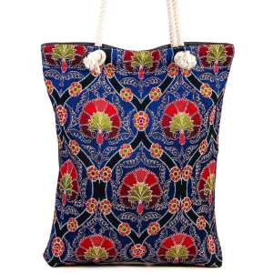 Authentic Patterned Saddle Bag