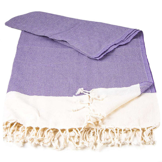 Herringbone Loincloth Purple