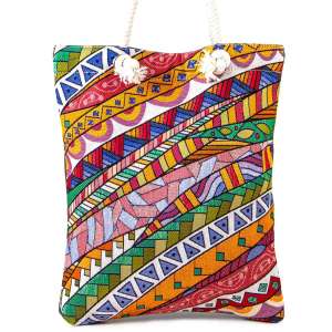 Authentic Tapestry Saddle Bag